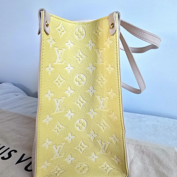 Louis Vuitton OnTheGo MM Limited Edition Spring In The City 2022 Empreinte - Picture 6 of 16